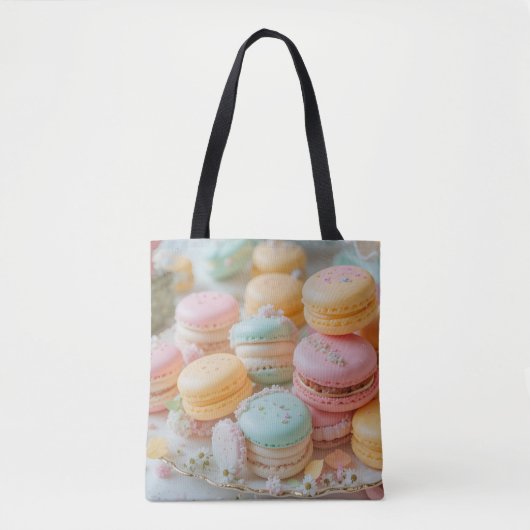 Macaron Magie Tote Bag (Voorkant)
