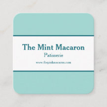 Macaron Mint Blue Modern Minimal Chic & Trendy