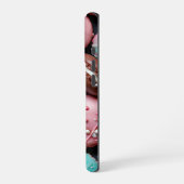  macaron monogram iPhone hoesje (Linkerkant)