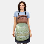 Macaron pastries voor cadeau voor tanden schort (Gedragen)