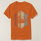 Macaron Retro stijl Macaron Lover Baking B T-shirt (Design voorkant)