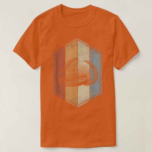 Macaron Retro  stijl Macaron Lover Baking B T-shirt (Design voorkant)