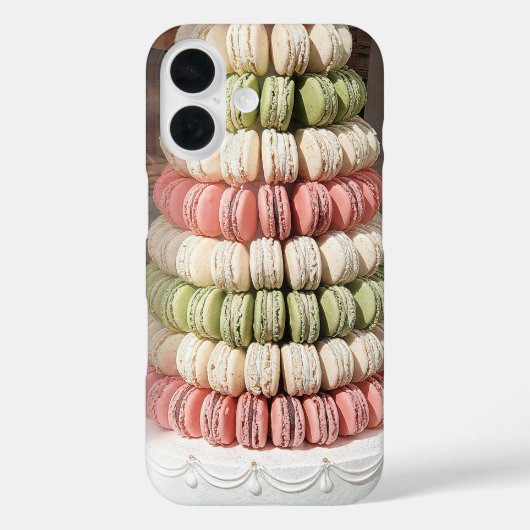 Macaron Tiered Pastry Case-Mate iPhone Case (Achterkant)