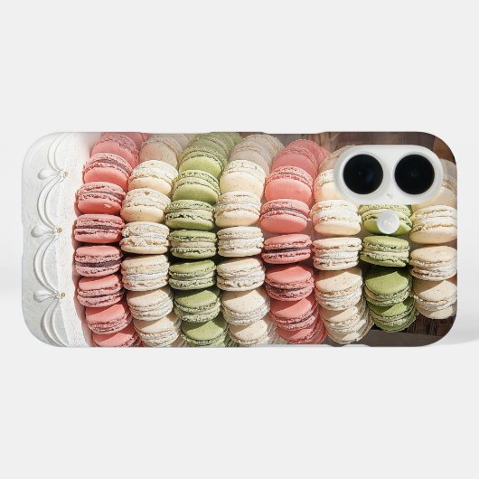 Macaron Tiered Pastry Case-Mate iPhone Case (Achterkant (horizontaal))