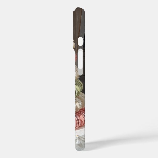 Macaron Tiered Pastry Case-Mate iPhone Case (Achterkant / Links)