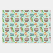 Macaron Wrapping Papierblad instellen Inpakpapier Vel (Voorkant)