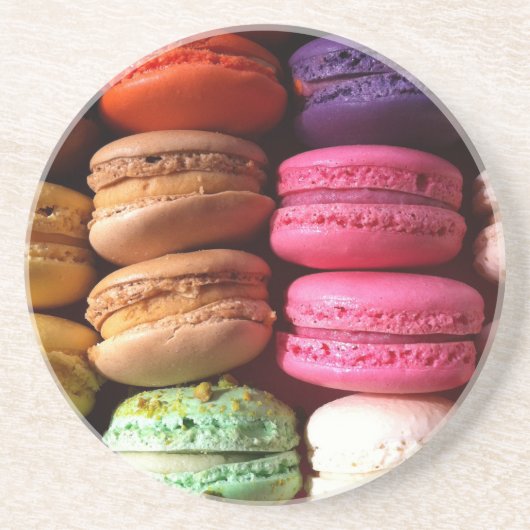 macaroncentraties zandsteen onderzetter (Voorkant)