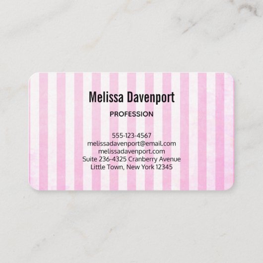 Macaronen in een cirkel | Frans banketbakkerswerk  Visitekaartje (Achterkant)