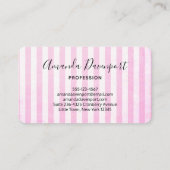 Macaronen in een cirkel | Frans banketbakkerswerk Visitekaartje (Achterkant)