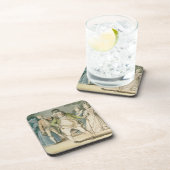 Macaroni, 1774 (m/vC op papier) Drankjes Onderzetter (Rechterzijde)