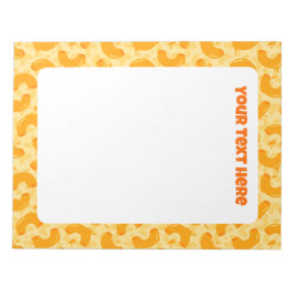 Macaroni and Cheese Pattern Notitieblok