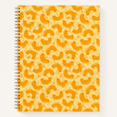 Macaroni and Cheese Pattern Notitieboek (Voorkant)