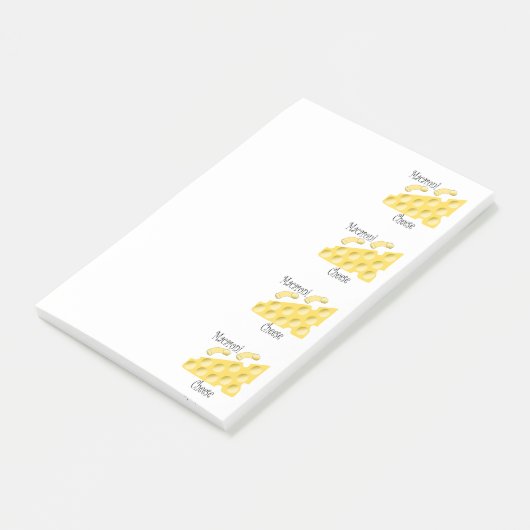 Macaroni Cheese Post-it® Notes (Schuin)