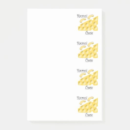 Macaroni Cheese Post-it® Notes (Voorkant)