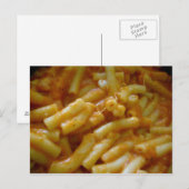 macaroni-diner briefkaart (Voorkant / Achterkant)