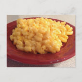 Macaroni en Cheese Briefkaart (Voorkant)