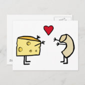 Macaroni en Cheese Briefkaart (Voorkant / Achterkant)