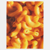 Macaroni en Cheese Fleece Blanket (Voorkant)