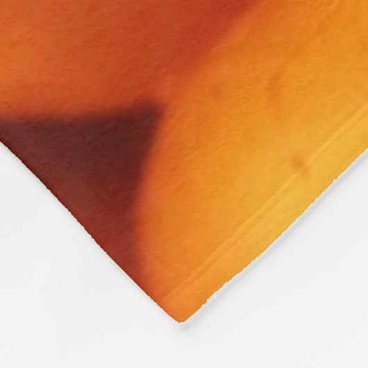 Macaroni en Cheese Fleece Blanket (Hoek)