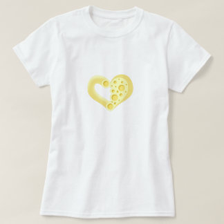 Macaroni en Cheese Heart T-shirt