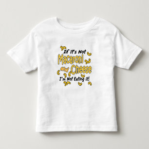 Macaroni en Cheese Kinder Shirts