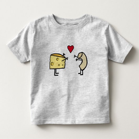 Macaroni en Cheese Love T-shirt (Voorkant)