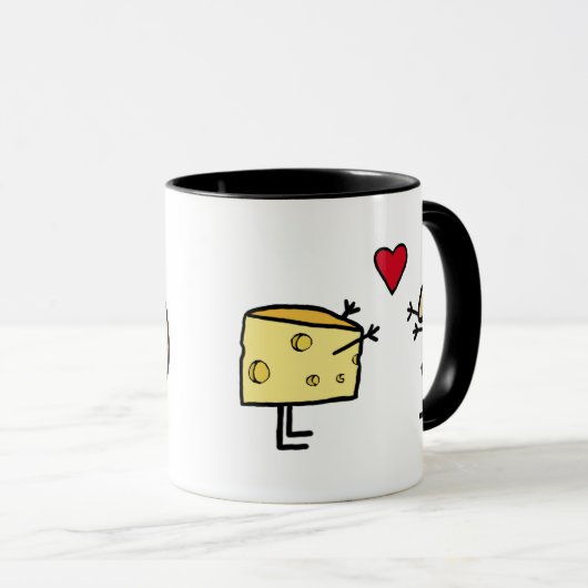 Macaroni en Cheese Mok (Voorkant rechts)