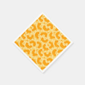Macaroni en Cheese Pattern Servet (Hoek)