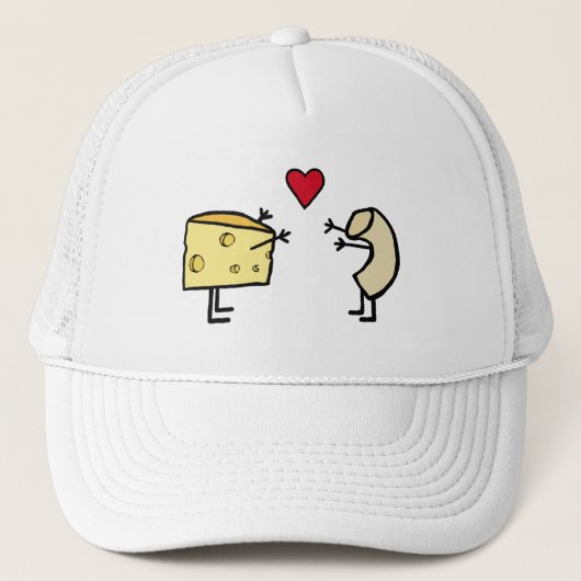 Macaroni en Cheese Trucker Pet (Voorkant)