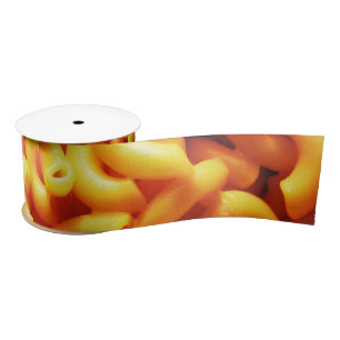 Macaroni en kaas aan de zijderoute satijnen lint