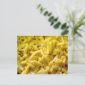 Macaroni en kaas briefkaart (Staand voorkant)