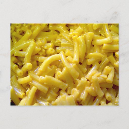 Macaroni en kaas briefkaart (Voorkant)