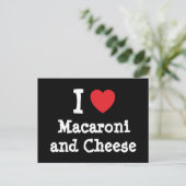 Macaroni en kaas briefkaart (Staand voorkant)