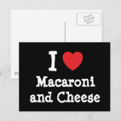 Macaroni en kaas briefkaart (Voorkant / Achterkant)