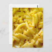 Macaroni en kaas briefkaart (Voorkant / Achterkant)