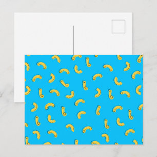 Macaroni en kaas illustratie briefkaart