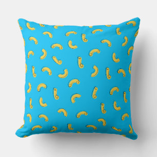 Macaroni en kaas illustratie kussen