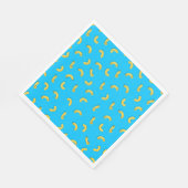 Macaroni en kaas illustratie servet (Hoek)