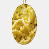 Macaroni en kaas keramisch ornament (Links)