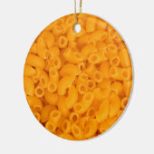 Macaroni en kaas keramisch ornament (Links)