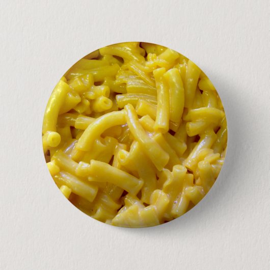 Macaroni en kaas ronde button 5,7 cm (Voorkant)