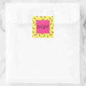 Macaroni en kaas sticker (Tas)