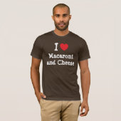 Macaroni en kaas t-shirt (Voorkant volledig)