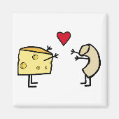 Macaroni en Kaasmagneet Magneet (Voorkant)