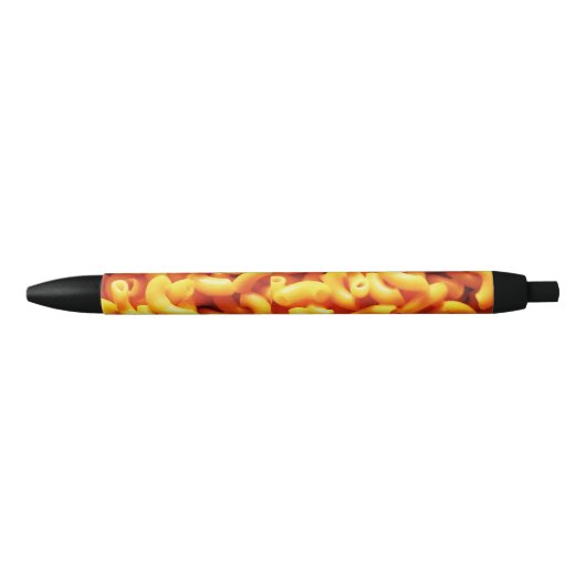 Macaroni en kauwschrijfpen zwarte inkt pen (Voorkant)