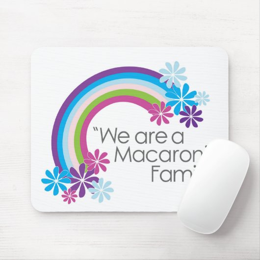 Macaroni Family Mousepad Muismat (Met muis)
