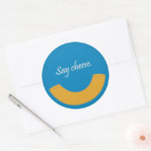 Macaroni Glimlach Stickers (Envelop)