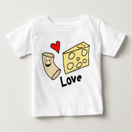 Macaroni houdt van kaas, van het hart van de meide