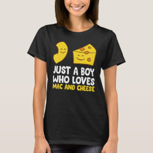 Macaroni is gewoon een jongen die van Mac houdt en T-shirt