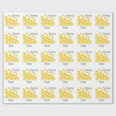 Macaroni Kaas Ontwerp Cadeaupapier (Vlak)